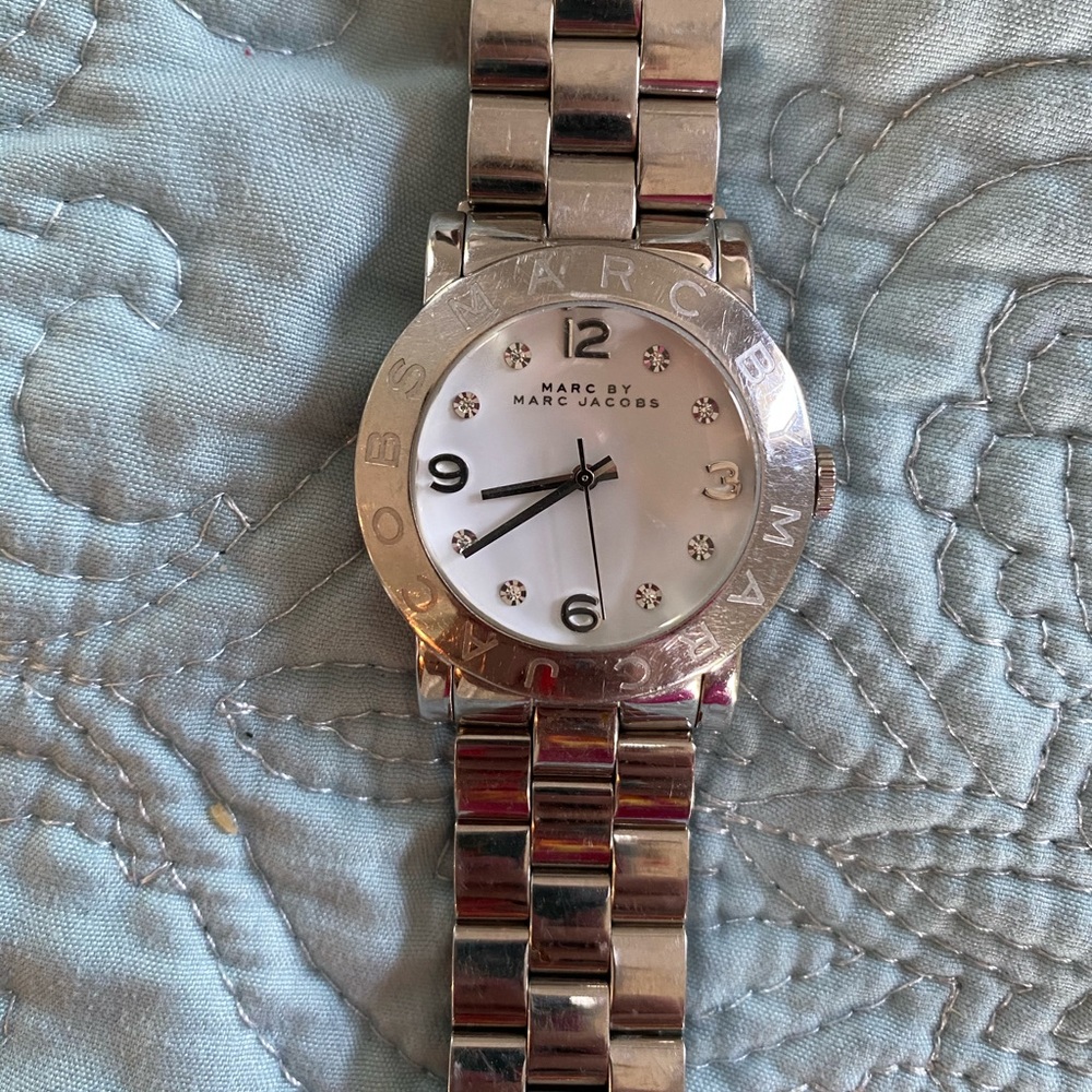 Marc by Marc Jacobs silver watch